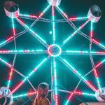 Leuchtendes Riesenrad