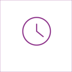 Graphik einer Uhr
