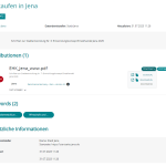Auszug aus dem Katalog OpenData Jena der WISSENsAllmende Jena