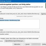 Auszug der Ansicht Datenverbindungs-Assistent der XMLA-Datenquelle aus der Distribution "Zugriff über XMLA-Schnittstelle" des Katalogs (Daten und Modelle) der WISSENsAllemende Jena
