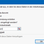 Auszug der Ansicht "Daten importieren" der XMLA-Datenquelle aus der Distribution "Zugriff über XMLA-Schnittstelle" des Katalogs (Daten und Modelle) der WISSENsAllemende Jena