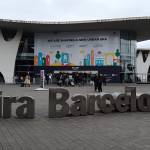 Außenansicht der Smart City Expo in Barcelona