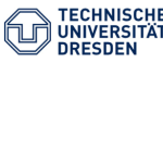 Ein Schriftzug: "TECHNISCHE UNIVERSITÄT DRESDEN"