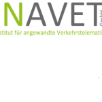 Schriftzug: "INAVET GmbH Institut für angewandte Verkehrstelematik"
