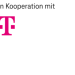 Schriftzug: "In Kooperation mit Telekom"