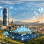 Bild zeigt Jena mit Netzwerk