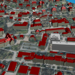 Karte von Jena in 3D